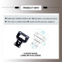 ZALHIN Charnières d'armoire - 10 pack de 5 paires de 1/2 pouces superposés charnières invisible avec Amortisseur Intégré Mécanis