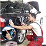 DJFOG 1 Bandes Décoratives Chromées - Auto-adhésives & Flexibles, 30mm x 6m, Idéales pour Fenêtres de Véhicules, Protection de C