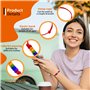 ZALHIN Pack de 4 Bracelets tressés - Bracelet en Corde élégant et de Haute qualité, Un Cadeau Parfait pour Toute Occasion