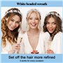 DUGEGAYL Cheveux Headpieces, Mariage Morceau de Cheveux, Princesse Blanche Fleur Couvre-Chef Robe De Cheveux De Perle Mariage po