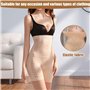2 Pièces Culottes Sculptantes – Gaine Amincissante Ventre Plat Femme Invisible, Short Gainant Femme avec Gaine Ventre Plat et Cu