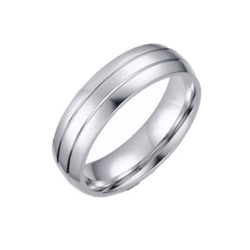MAGIIE Femme Bague Homme Acier Inoxydable