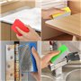 4 Pcs Cale a Poncer Carrelage,Tampons De Polissage à La Main En Diamant,Eponge Abrasive Main Pour Carreaux,Céramique,Granit,Marb