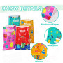 50 Pieces Sachets Anniversaire Garcon et Filles Sachet Bonbons Anniversaire, Sac Cadeau D'anniversaire Avec Poignée pour Les Enf