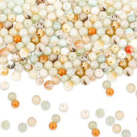 180 Pièces Perles Pierre Naturelles