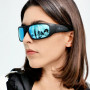 OhO Bluetooth Sunglasses,Smart Glasses with Voice Control and Open Ear Style,Sport Audio Glasses to Listen Music and Calls