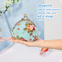iiSuperb Porte Monnaie Femmes Rétro Wallet Portefeuille Fermoir clic-clac Embrayage Petit Porte-Monnaie Vintage Pochette Toile S
