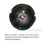 Ultrafire IR Lampe Torche Infrarouge Lampe de poche Vision Nocturne 850 nm Focus Réglable pour la Chasse au Prédateur de Porc Co
