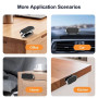 Support de téléphone portable de voiture, 360 ° de rotation, support de voiture pour smartphone, support de téléphone portable m
