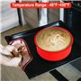 Bangbobi Lot de 2 moules à pâtisserie en Silicone de 21,5 cm, moules à gâteaux Ronds, antiadhésifs, résistants à la Chaleur et l