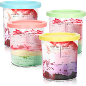 Angaekkot Ninja Creami Deluxe Seau à glace – Accessoire pour sorbetière Ninja 680 ml