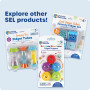 Learning Resources Minuteur Arc-en-Ciel Enfants, Minuteur Visuel Calme et Sensoriel, 5 Durées Réglables, Aide à la Gestion du Te
