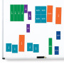 Learning Resources Carrés de fractions aimantés recto-verso