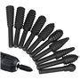 10 Pièces Râpe à Bois Râpe Ensemble Haute Vitesse Acier HSS Fraises avec Diamètre 7mm Tige Perceuse Arbre Outil Sculpture Sur bo