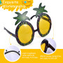 9 Paires Lunettes Fête Hawaïennes, Lunettes de Soleil Amusantes, Lunettes Hippie, Fêtes de Piscine D'été, Bachelorette Party, Fê