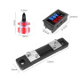 BouGPeng 2 pièces DC 0-100V 50A Voltmètre Numérique LED avec affichage à deux couleurs Voltmètre Ampèremètre Multimètre MP Panne