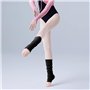 TRKETK 2 Paires de Jambières pour Femmes, Chaussettes D'hiver à Étriers de 40 cm de Long Chaussettes de Yoga Tricotées des Année