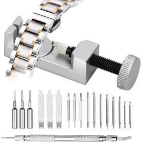 ECHOBUY 19 Pcs Outils d'horloger avec extracteur de Barre à Ressort