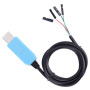 Oiyagai Lot de 2 Câbles de Débogage pour Raspberry Pi, Câble de Programmation USB à Série TTL