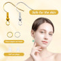 200 Pièces attache boucles d'oreilles，fermoir boucles d'oreilles kit boucle d'oreille a fabriquer Faire Soi-Même D'artisanat Lar