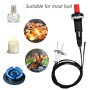 KINGOZOYI 2 Pièces Allumage Piézo Électrique, 1 Sortie 2 Allumeur Piézo-Poussoir Professionnel pour Gril à Gaz, Cheminée, Chauff