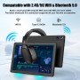 Ainmel Tablette 11 Pouces, Android 14 Tablette with Octa Core 2.0GHz Processor, 16GB RAM 128GB ROM 1TB TF, 5G+2.4G WiFi 6, 8+5MP