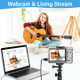 Appareil Photo Numérique 56MP 4K Compact Caméra Zoom Numérique 20X Digital Camera avec Carte de 32 Go pour Étudiant Adulte Début