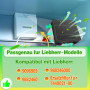 CDDCWZ Filtre à charbon actif pour réfrigérateurs Liebherr - remplace 7440021-00 [9096989, 988246001, 988246000, 9882429] (noir,