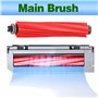 Lot de 2 brosses principales pour Roborock S7 / S7 Plus / S7+ / S7 MaxV / S7 Maxv Ultra / S7 Pro Ultra/Q Revo/ T7s / T7s Plus / 
