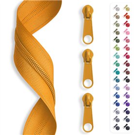 Slantastoffe Fermeture Éclair 5 m sans Fin