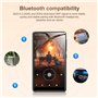 SWOFY Lecteur MP3 avec Bluetooth et Wi-Fi, écran tactile HI-FI 4,7" 164 Go, Android 13.0, lecteur MP3 MP4 avec Spotify, Amazon M