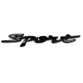 3D Sport en plastique ABS avec mousse Noir – Emblème badge Collant de vmg Store