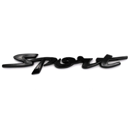 3D Sport en plastique ABS avec mousse Noir – Emblème badge Collant de vmg Store