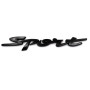 3D Sport en plastique ABS avec mousse Noir – Emblème badge Collant de vmg Store
