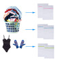 STARUBY 6 Pièces Sacs à Linge 40x30cm Filet de Lavage pour Protéger Vos Différents Types de Vêtements,Chaussures, Chaussettes,So