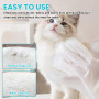 Lot de 30 lingettes désodorisantes jetables pour le bain et le toilettage des pattes, du visage, des oreilles, des fesses et du 