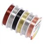 Lot de 4 connecteurs de câble à 3 broches étanches IP68 - En forme de T - Étanche - 3 broches - Pour câble de 3 à 12 mm de diamè