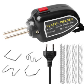 Behogan Poste à souder en plastique 100 W avec 200 clous de soudage en 4 types