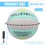 balles de volley en polyuréthane souple pour l'inté