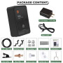 Mètre à reptiles - WiFi Remote App Control - Humidificateur automatique pour reptiles - Avec minuteur - Buses de pulvérisation r
