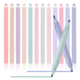 Stylos surligneurs de 12 paquets