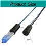 Fineled G4 Lot de douilles bakélite pour LED halogène - Support câble pour douille de lampe
