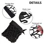 HOVIN Filet Coffre Voiture, Filets pour Auto Filet pour Coffre de Voiture 60 x 80 cm Bagages Fixe en Extensible
