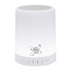 Manhattan 165235 Sound Science Haut-Parleur Bluetooth à LED sans Fil avec 6 Couleurs et Commandes intégrées et Fente pour Carte