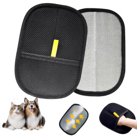 Gants de toilettage pour chat
