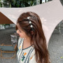 8 Pcs Barrette à Cheveux Latérale à Trois Fleurs, Clips de tresses en cristal pour cheveux épais et fins, accessoires de coiffur