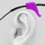 Lot de 10 paires de coussinets d'oreille en silicone antidérapants pour lunettes de soleil - Crochets d'oreilles confortables - 