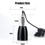 support de lampe chauffante en céramique E27