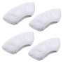 Lot de 4 chiffons de nettoyage à vapeur en microfibre: chiffons de rechange pour nettoyeur vapeur Kärcher EasyFix modèles SC1 SC