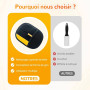2025 Nouveau Déménagement De Cheveux pour Animaux De Compagnie Glove,Gants Antistatiques Réutilisables à Double Faces, Utilisés 
